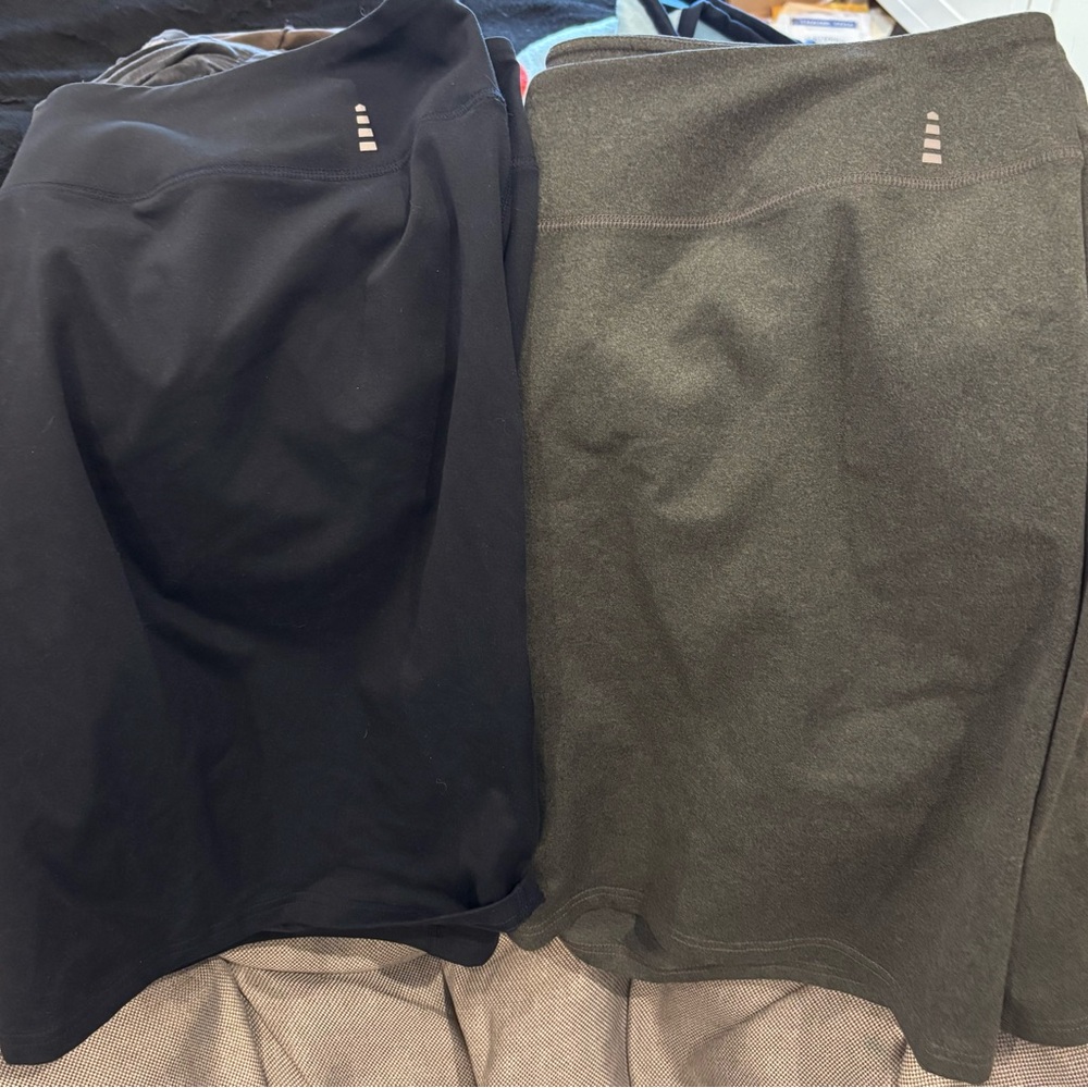 Size 1x athletic shorts Lands' End 2 pairs, size 1x